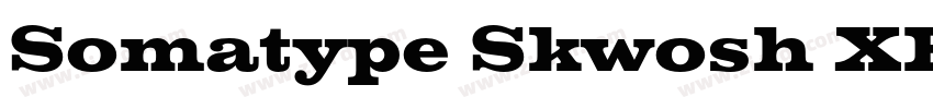 Somatype Skwosh XBol字体转换